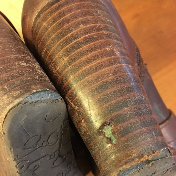 Beautiful Fossil Wedge Heeled Bootie - Picture 4 of 6